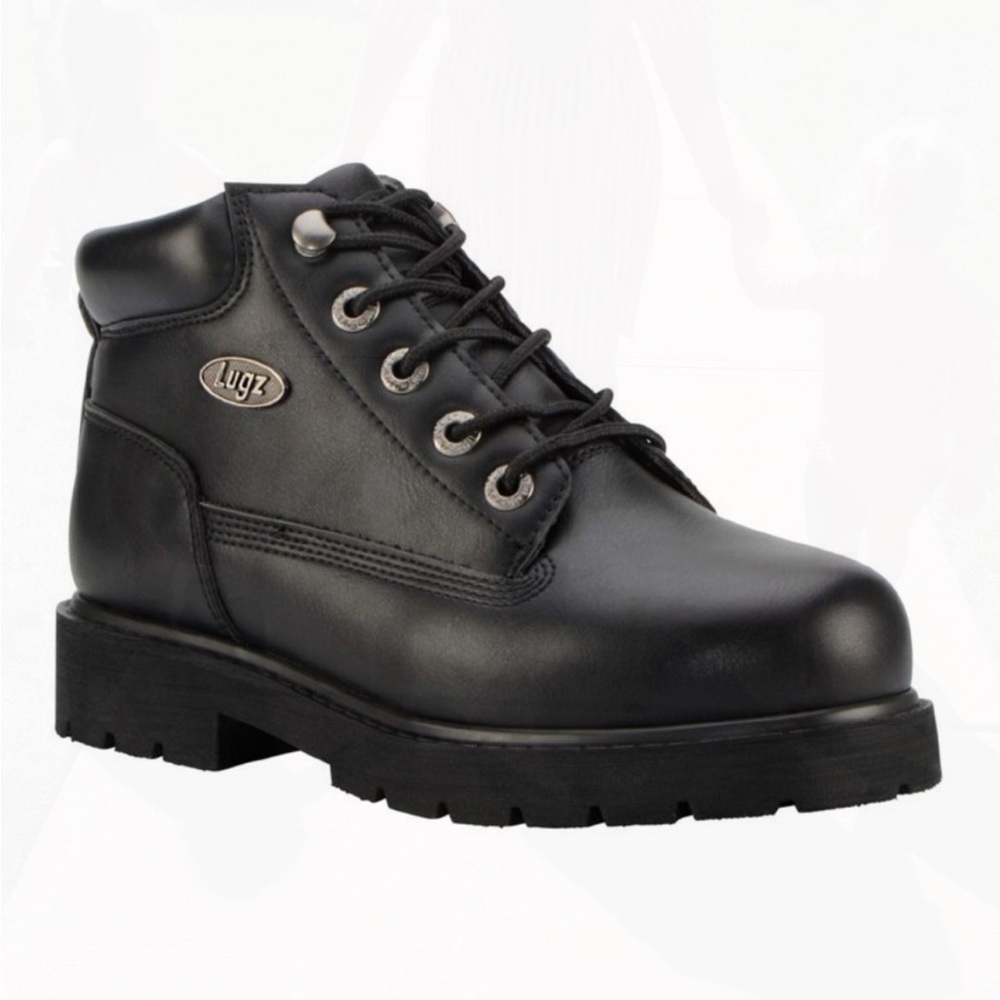 Lugz Mantle Mid Round Toe Chukka Women’s Black Casual Boots WMANTLMV-001 Size 10